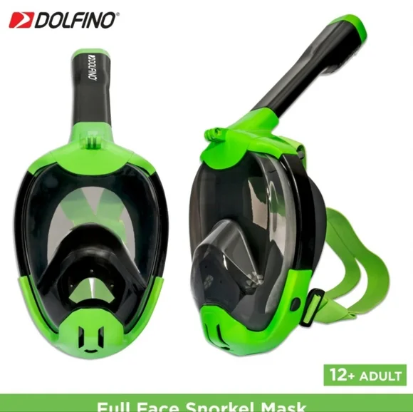 - Dolfino Calypso Full Face Snorkel Mask - Picture 7 of 7